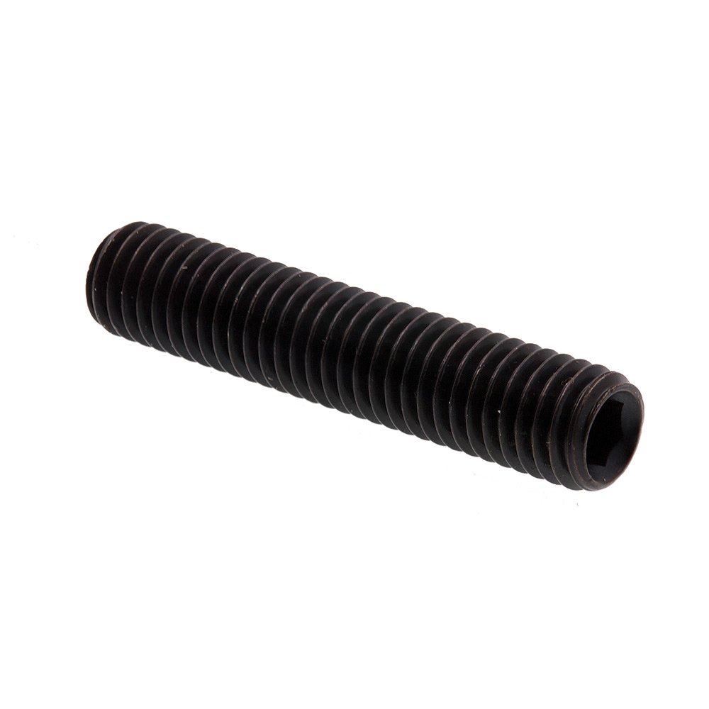 Douilles à vis M8 en acier noir mat Prime-line 9186634 pour mobilier industriel