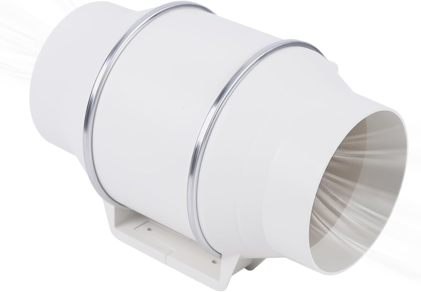 6 Inch Duct Fan Inline Exhaust Pipe Fan,540 CFM Ventilation Exhaust Blower Fans Duct Intake Fan 300Pa 2600r/min for Garages, Underground Storage Rooms, Warehouses HF-150 (6 Inch 540CFM)