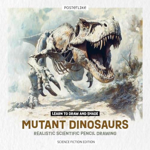 Learn to Draw and Shade Mutant Dinosaurs: Realistic Scientific Pencil