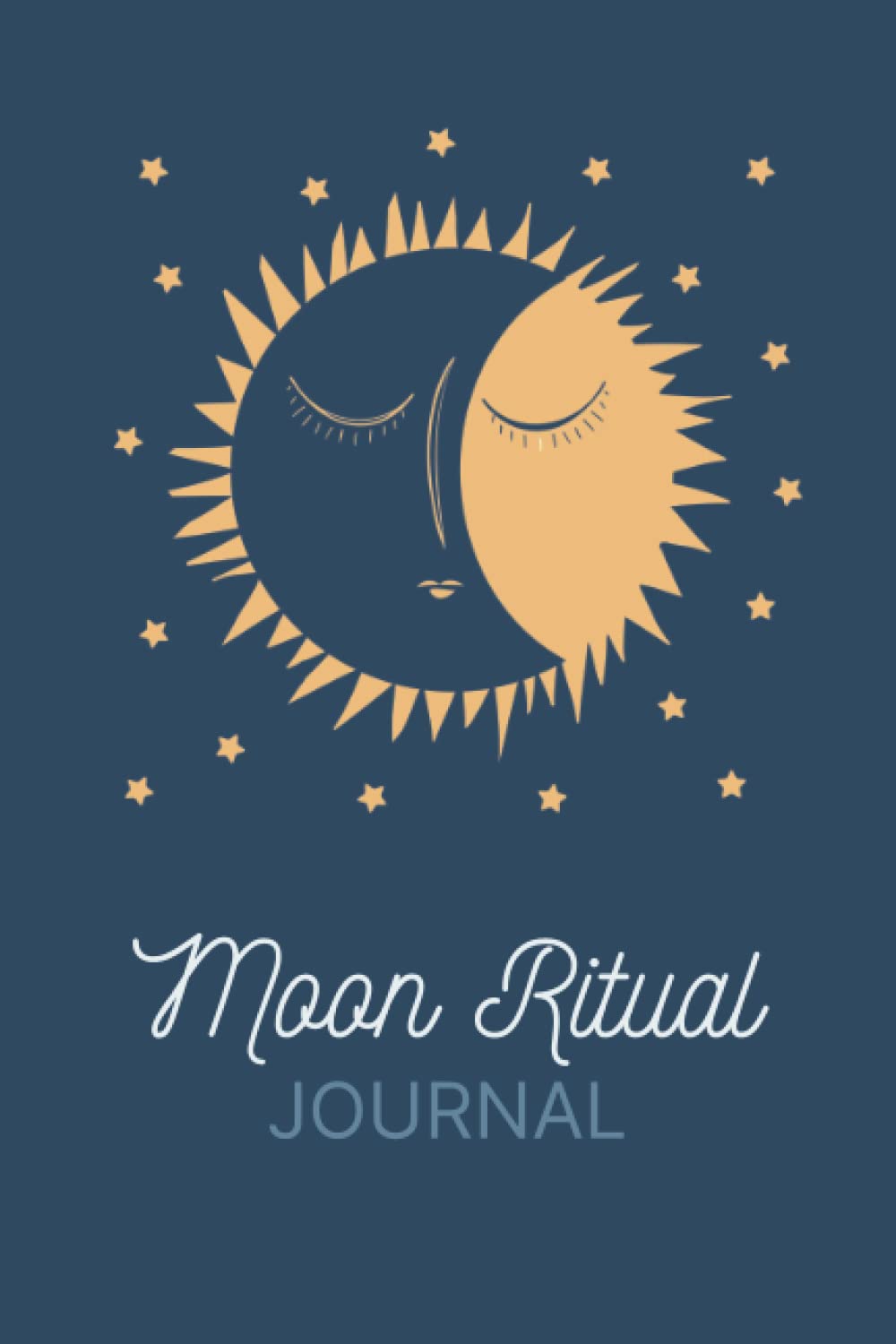 Moon Ritual Journal: 6x9 Guided Journal for 13 New and Full Moon ...
