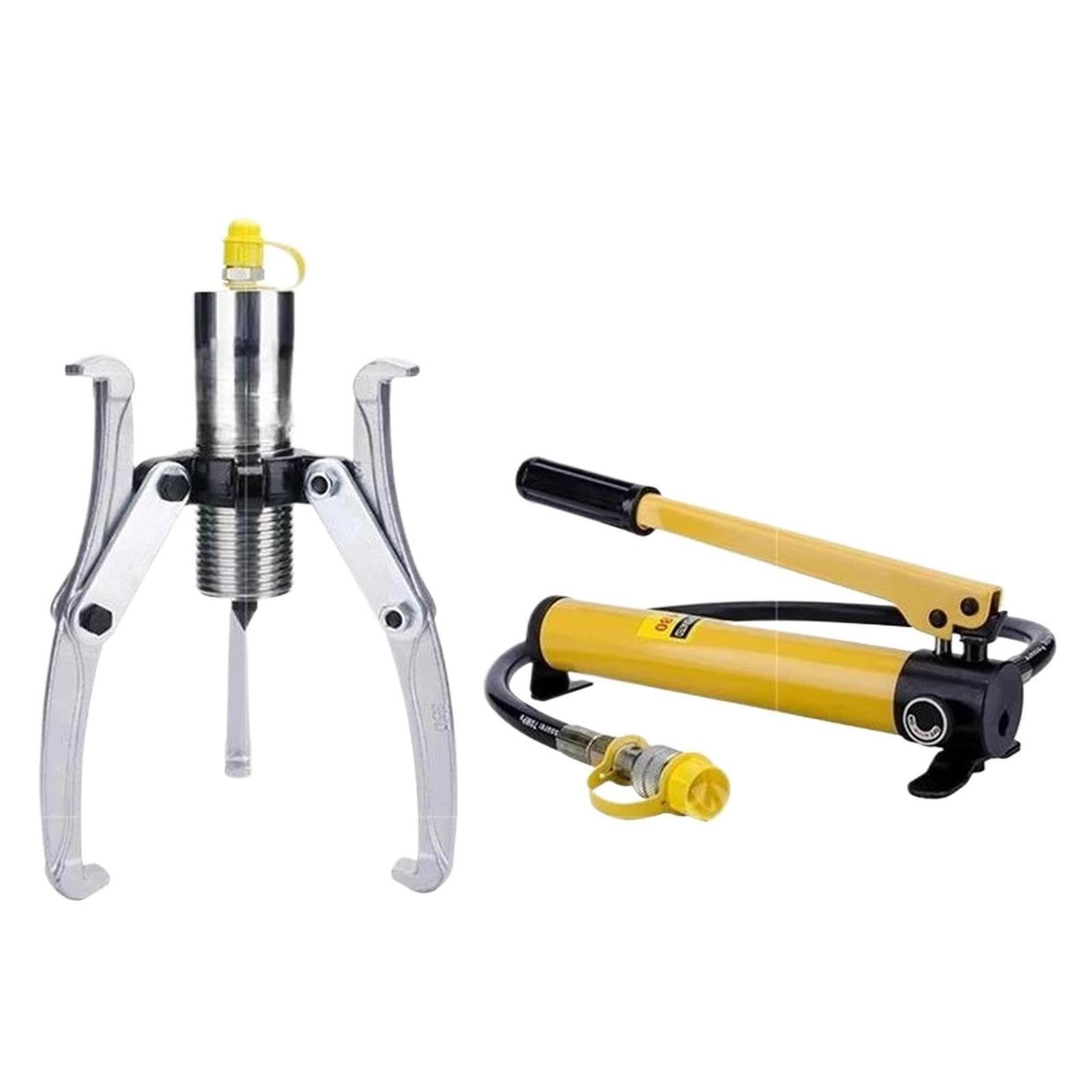 Extractor de Cojinetes Extractor hidráulico Dividido 5T 10T 20T 30T Rueda Separable Tres mandíbulas y Dos mandíbulas Kit de Extractor de Engranajes(20ton)
