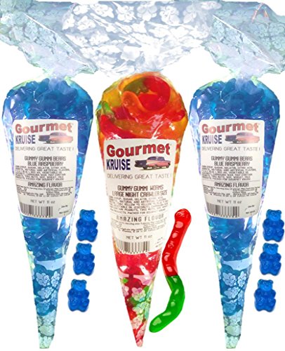 Blue Gummy Bears y Wild Fruit Assorted 33 oz