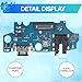 BESJMYT for Samsung Galaxy A05s Charging Port Replacement USB Charger Dock Type-C Connector Flex Cable Board with Microphone Jack Headphone Mic Port Repair Fix for SM-A057F