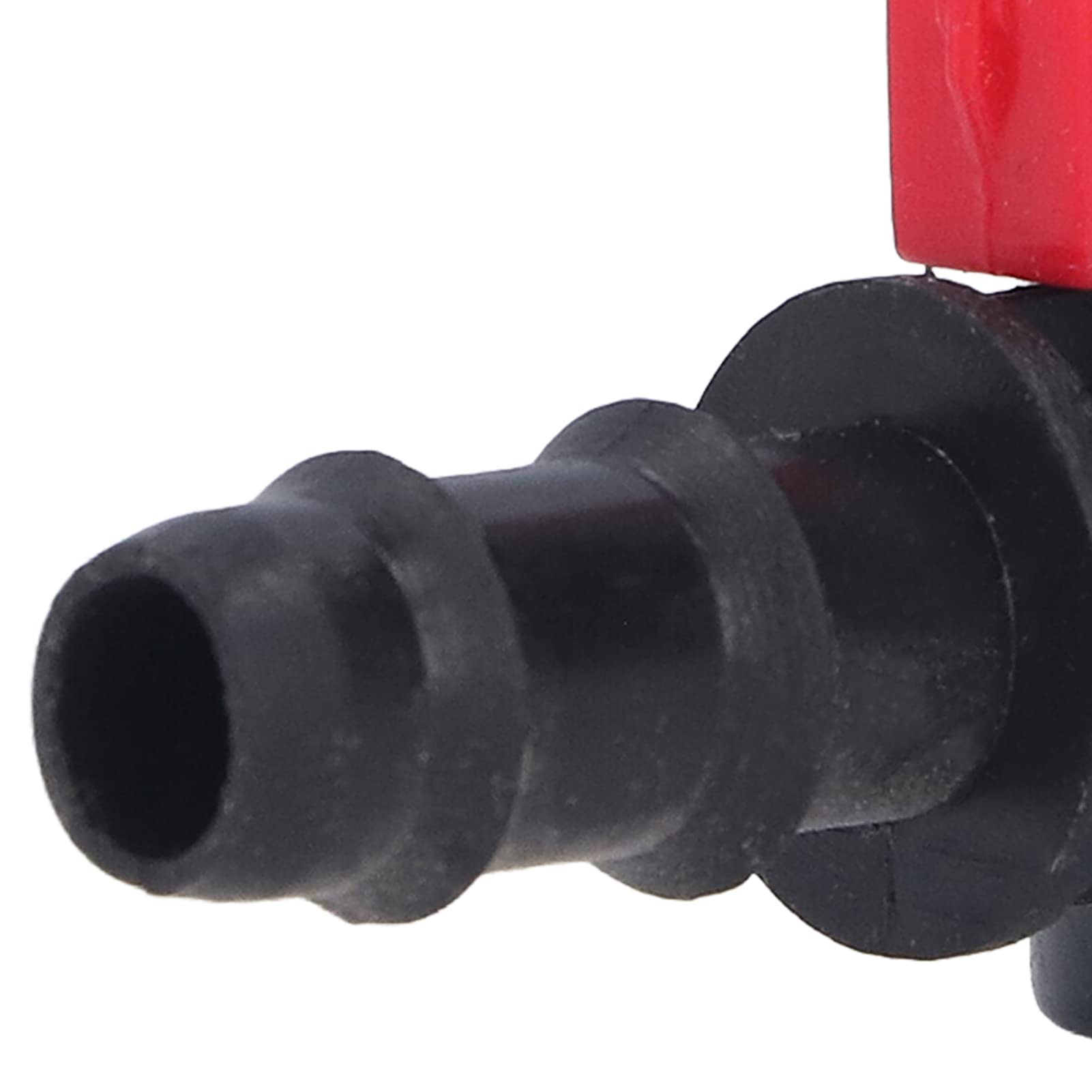 Vanne de Contrôle de Débit Droit 12mm ABS Lot 2 Régulateur d'Eau Industriel Vanne d'Arrêt pour Tuyauterie Hydraulique