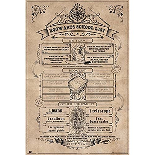 Poster Harry Potter And The Sorcerer's Stone - Stampa 91,5x61 Cm, Carta Lucida 150 Gr - Foto 12