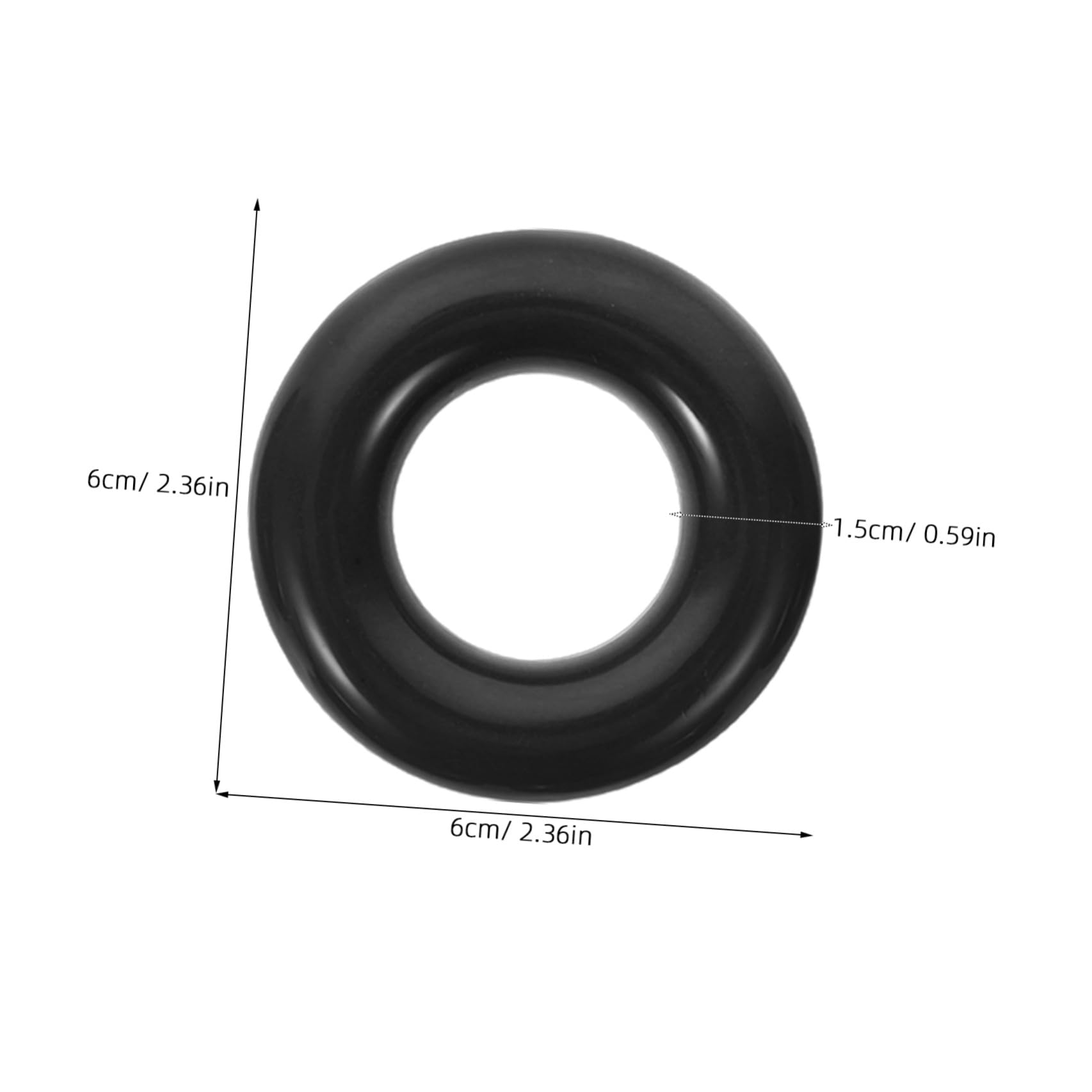 FOMIYES Anillos de Pesas para Palos de Golf 5 Piezas Negros Entrenador de Swing Peso Ajustable Ayuda Entrenamiento de Swing de Golf y Práctica de Técnica