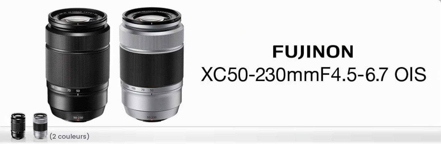 Fuji XC-50–230 mm f/4.5–6.7 OIS MK II Objectif – Noir