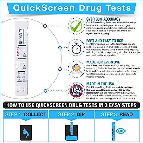 Phamatech Quickscreen 9072T-5-CWT Quickscreen Cocaine Drug Test thumb #5