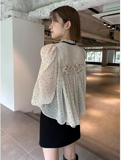 Amazon | [スナイデル] エンブロイダリーヨウリュウブラウス 