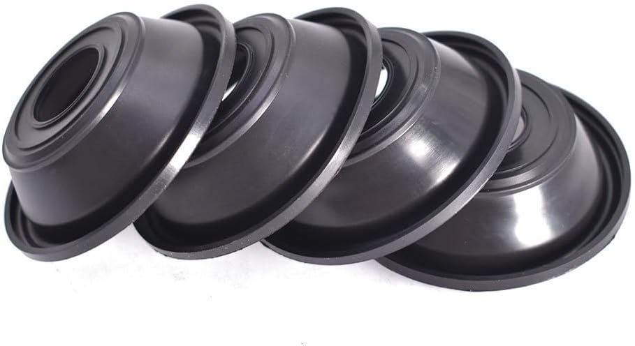 4Pcs Carburetor Diaphragm For Kawasaki EX250 Ninja 250R 1986-2012 CVK CarbOEM Genuine Replacement