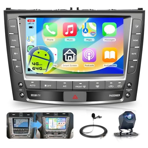 4G+64G Android 15 Car Radio Stereo for Lexus IS250 2006-2012, Sellrich 9