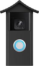 Silikonhülle kompatibel mit Ring Battery Doorbell 2024,Silikon Cover Case Schutzhülle für Ring Battery Doorbell,Wetterfest…