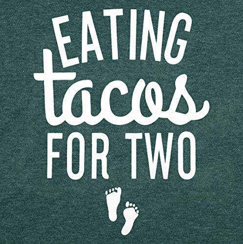 Myhalf Women's Maternity Tank Top Workout Eating Tacos For Two Graphic Tee Pregnancy Announcement Sleeveless Shirt #TOP4