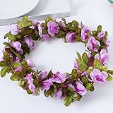 Photo Gallery effgamu ghirlanda di fiori di seta artificiale rosa per la casa di nozze di natale decorazione di sfondo autunnale arco da giardino disporre la vite di piante finte Photo Gallery effgamu ghirlanda di fiori di seta artificiale rosa per la casa di nozze di natale decorazione di sfondo autunnale arco da giardino disporre la vite di piante finte