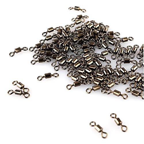 Angelausrüstung Steckverbinder, Hookline Kugellagerwirbel Clips Anschlusssperre Heavy Duty Zubehör 100pcs Angeln - Image 5