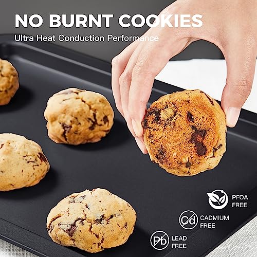 Hongbake B09H4KM229 Baking Sheet Pan Set, Cookie Sheet thumb #3