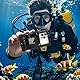 Unterwasser-Tauchgehäuse für Universal 4,7-6,9 Zoll Smartphones, Professioneller Schutz [15m/50ft], Touchscreen, mit Anti-Fog-Sucher,wasserdichte Hülle für Schnorcheln, Surfen, Fotos & Videos Schwarz