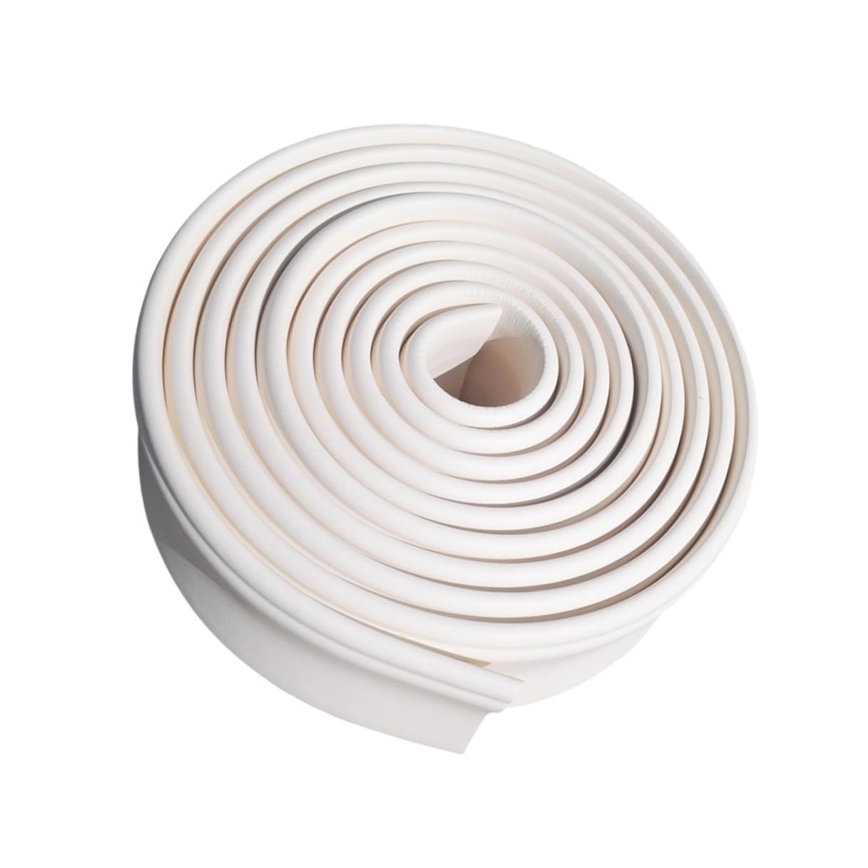 Sticker Mural Plinthe Blanc en Nbr pour Décoration Murale Simple et Élégante, Autocollant Facile à Poser pour Salon et Maison