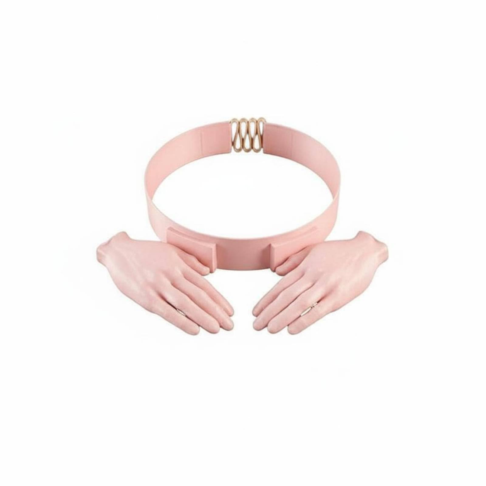 STYLEHEAVEN Creative Gift Third Hand Sun Shade Adjustable Band Hand Shaped Sun Visor Funny Hands-Unrestricted Visor for Beach, Outdoor Party, Travel, Pink Motors | Parts & Accessories | Car & Tr-image-13