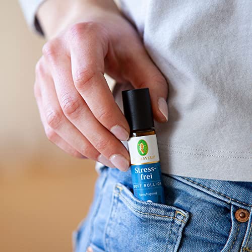 PRIMAVERA Duft Roll-On Stressfrei bio 10 ml - Lavendel - Aromaöl, Duftöl, Aromatherapie für unterwegs - beruhigend - vegan