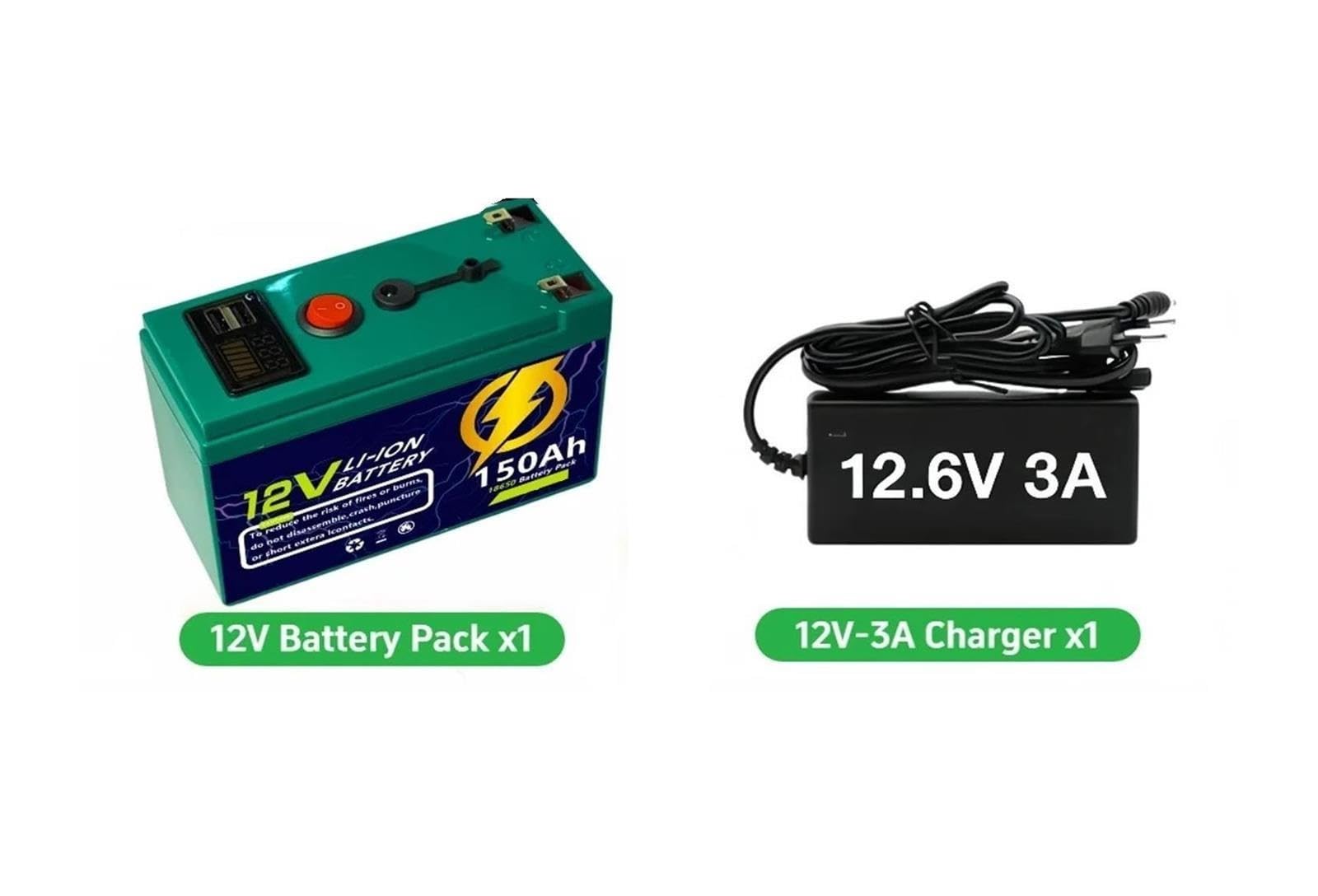 Batteria Agli Ioni Di Litio Da 12 V 150 Ah For Alimentazione Camper
