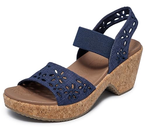 Skechers Women's Brystol-Beach Bliss Wedge Sandal