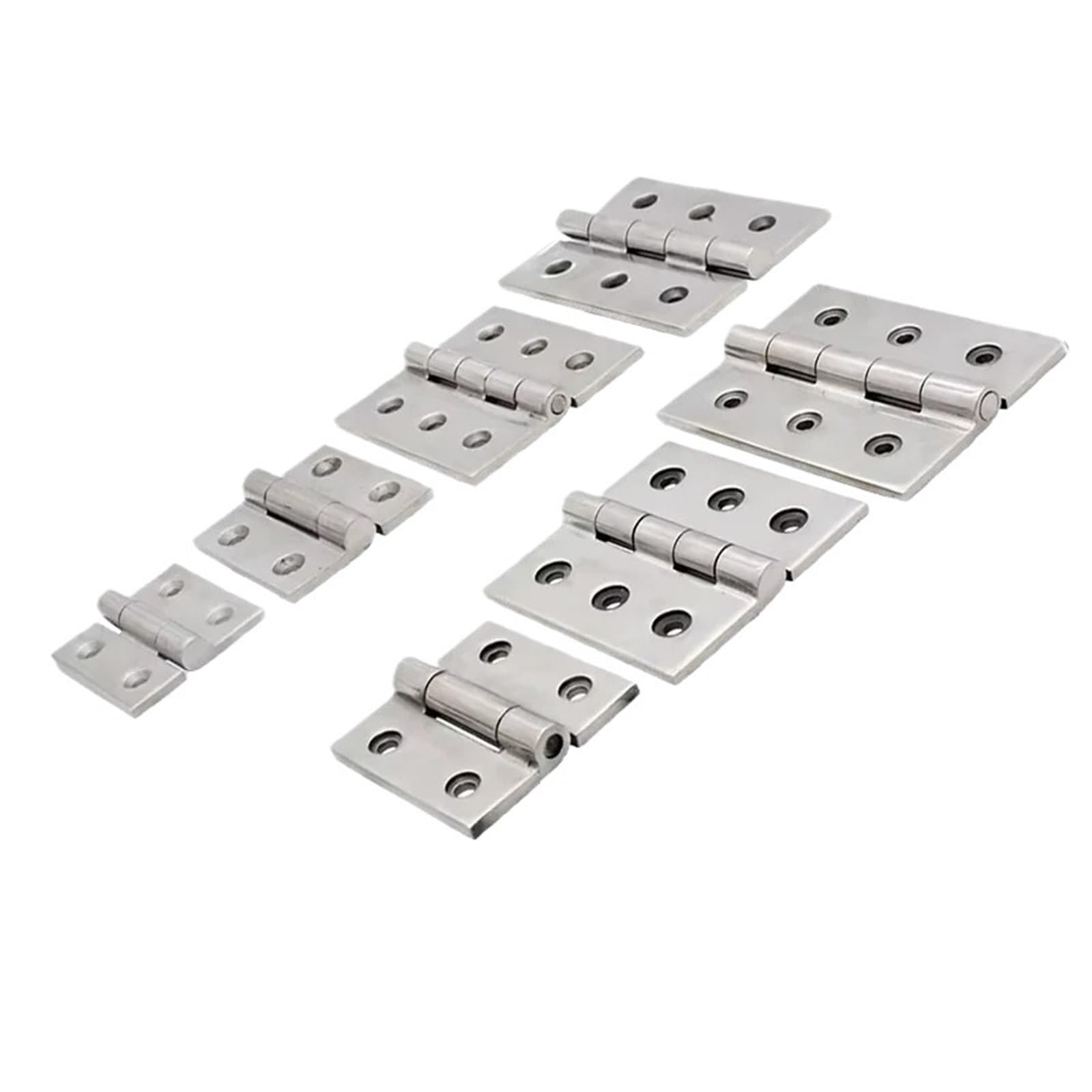 Kdhcvkz 75Mmx75mmx6mm 1Pcs Stainless Steel Hinges Door Hinges(75Mmx75mmx6mm)