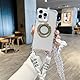 Emlivi Magnetisch Handykette Hülle für iPhone 16 Pro Max [Kompatibel mit Mag-Safe] Necklace Handyhülle TPU Case mit Kordel zum Umhängen Stoßfest Schutzhülle mit Band für iPhone 16 Pro Max, Weiß