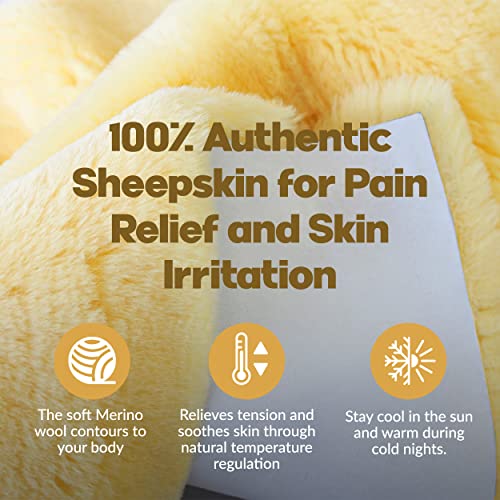Natural Sheepskin For Bed Sores And Skin Irritation
