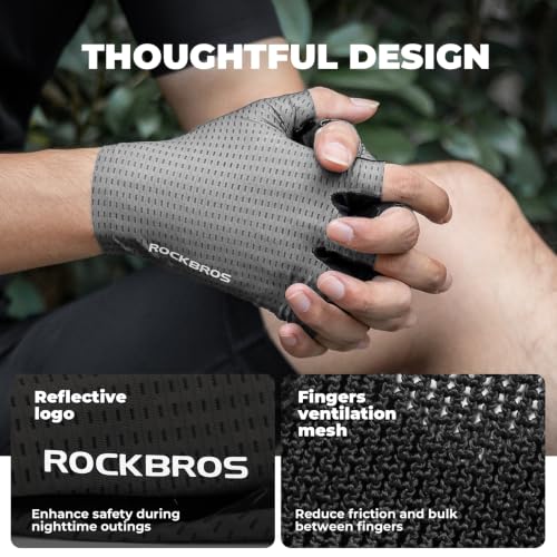 ROCKBROS Half Finger Cycling Gloves