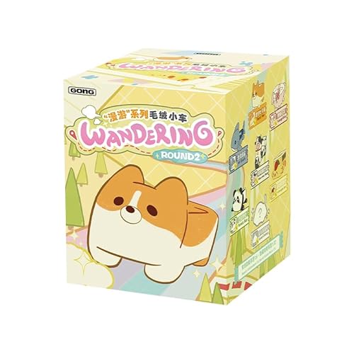 POP MART GONG Original Roamimg V[Y Plush Toy Car Round 2 y1s[Xz |bv}[g K`K` uCh {bNX tBMA vf v~A  PVC \tr IWi L