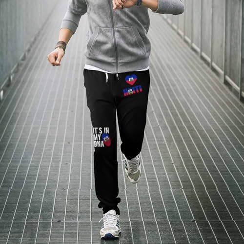Haiti Flag Haitian Pant Mans Casual Trousers Soft Long Pants Sport Pants Sweatpants for Daily Sports Travel3