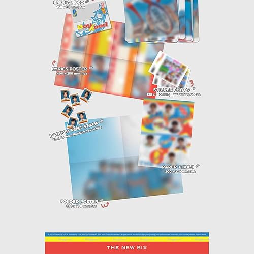 Miniatura 6 de The New SIX (TNX) - Álbum de la niñez (2 ver. Conjunto)