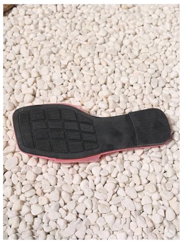Image of Verdusa Clear Sandals For Women Square Toe Slides Summer Slip On Beach Flat Sandals