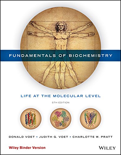 Fundamentals of Biochemistry, 5e Binder Ready Version + WileyPLUS Learning Space Registration Card