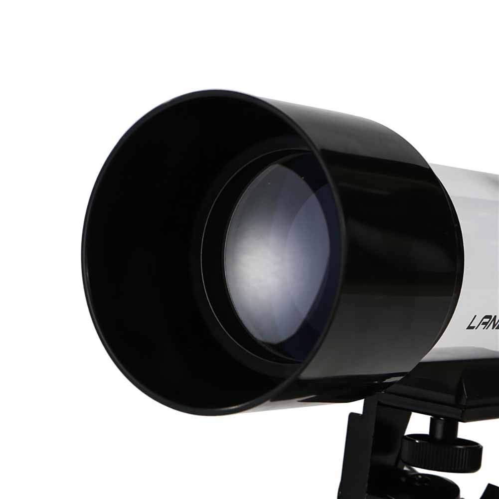 Telescopio rifrattore astronomico Spaziale con treppiede Regolabile e mirino, telescopio Spaziale monoculare per Esterni, Giocattoli educativi per Bambini Scienze dell'educazione
