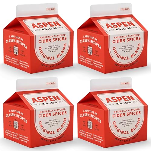 Aspen Mulling Cider Spices Original Blend. Cinnamon, Nutmeg, & Clove.