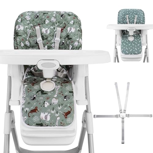 Reversible Waterproof High Chair Cushion