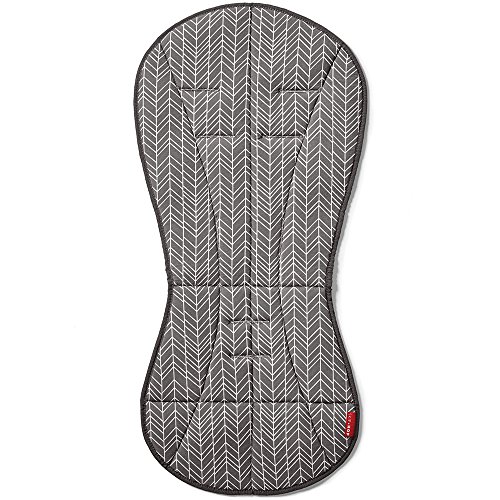 Skip Hop Stroll-and-Go Cool Touch Stroller Liner, Grey Feather