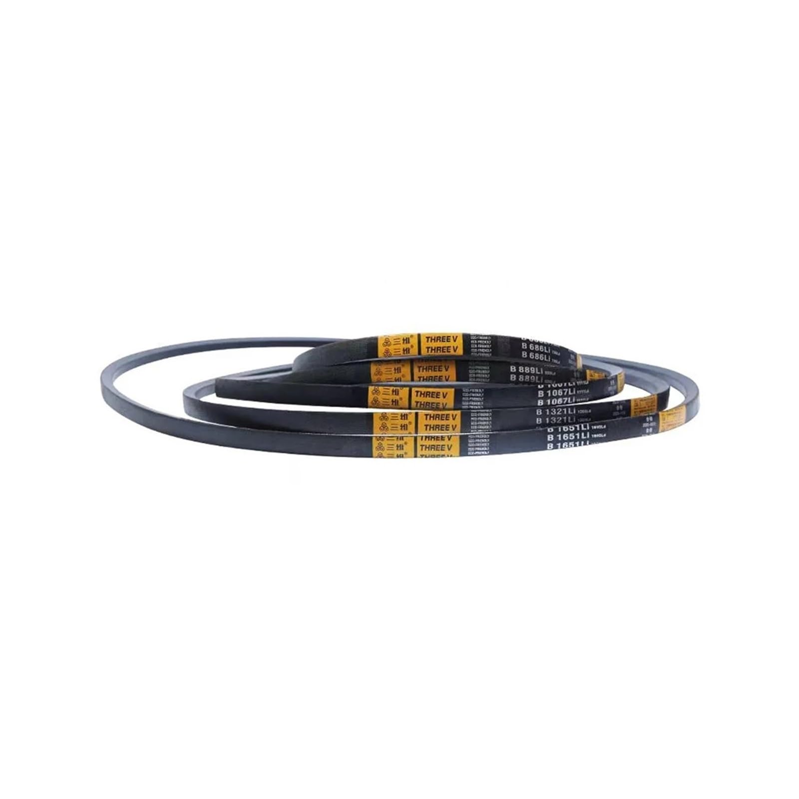1 pz. Cinghia trapezoidale sezione B metrica B-3500 a B-4950 Cinghie di trasmissione triangolari Larghezza 17 mm x 11 mm(Li 4850mm)
