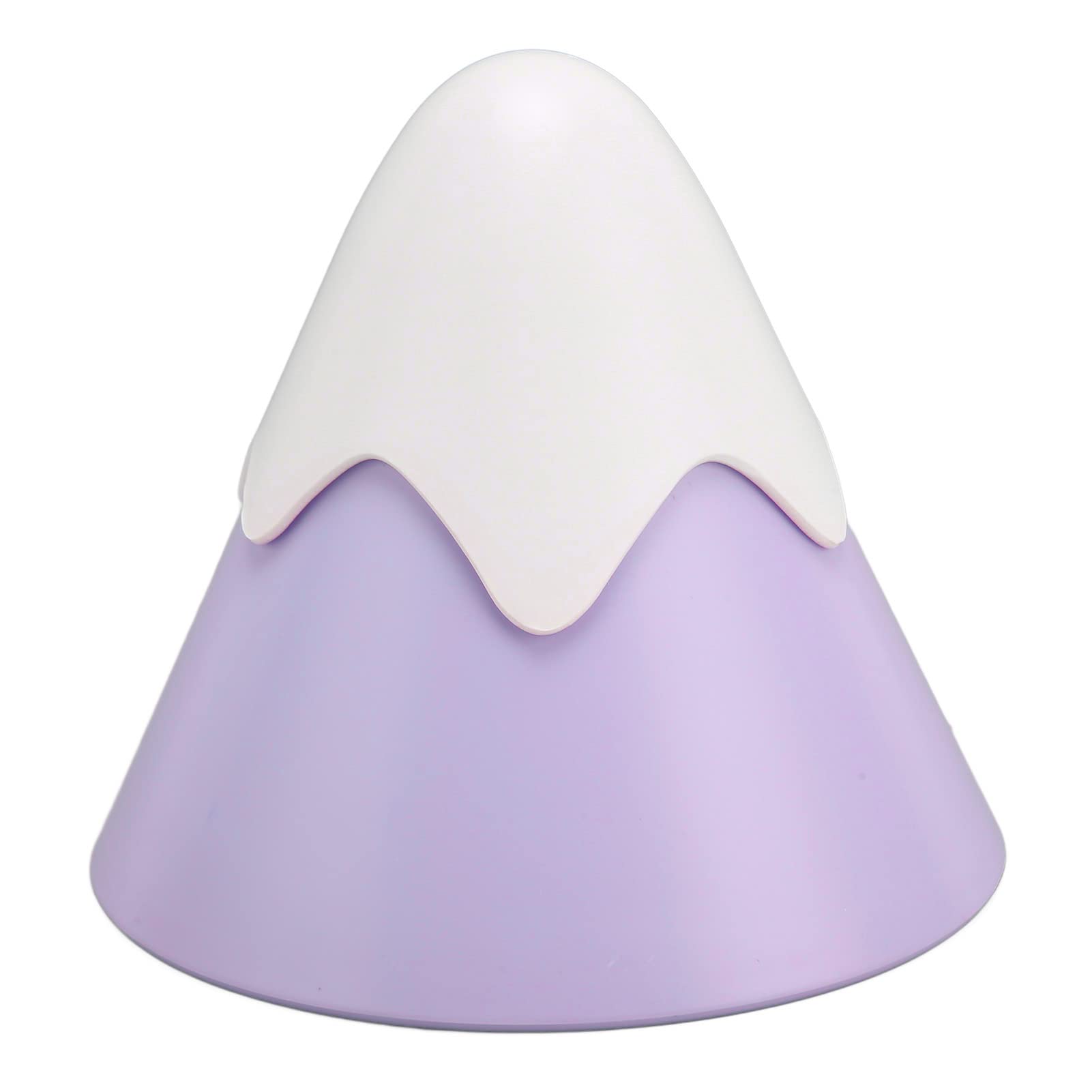 Snow Mountain Hamster House Delicado Fácil de Limpiar Casa de Hámster Resistente a Mordeduras Espacio Decorativo para Mascotas Pequeñas y Grandes para Hámster Sirio (Púrpura)