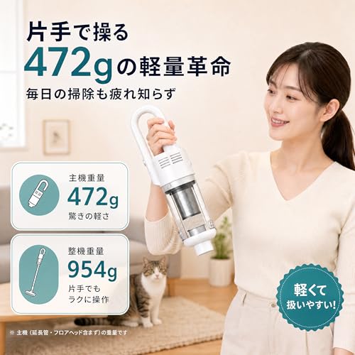 Image of Fochai 15000pa Strong Suction, 2024 Innovative Model Vacuum Cleaner, Cordless Stick Vacuum Cleaner, 5 Way, Handy Cleaner, Single Cleaner, Electric Vacuum Cleaner, 5 Nozzles, Lightweight, Type-C