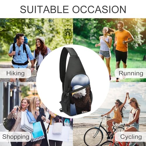 Bolso sling pequeño unisex para senderismo y ciclismo miniatura 5