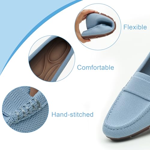 Image of feabtonbd Loafers for Women Comfortable Breathable ShoeCasual Slip On Womens Driving Flats Shoes