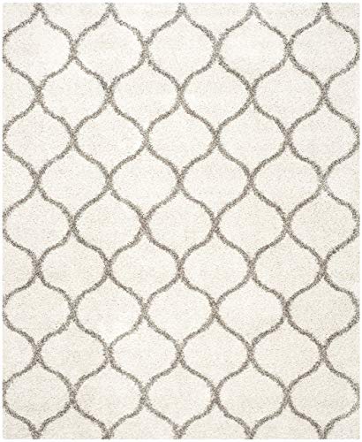 Image of Carpet for Living Room 7x10 feet Anti Skid Rug Colour Ivory Grey