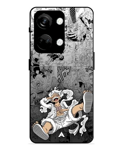 Image of Premium Anime 2 Case for Oneplus Nord 3 (Glossy Finish) Soft-Touch Metal TPU Back Cover, Shockproof, Designer, Aesthetic Mobile Phone Case
