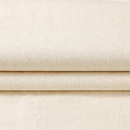 Zoblise 100% Cotton Muslin Fabric: 5 Yards X 63 Inch Natural Color Muslin thumb #3