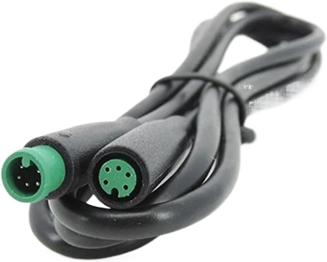 1 meter M6 2 3 5 pin core male to 2 female docking cable plug connector scooter brake proof 6mm(5pin)