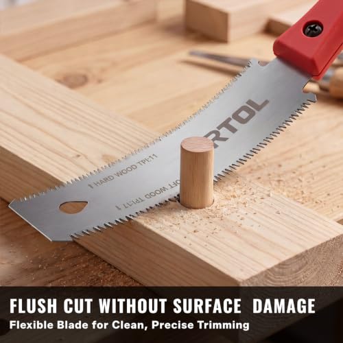Image of GARTOL 6-Inch Jab and Pull Saw Kit for Drywall, Wood Trim, and PVC