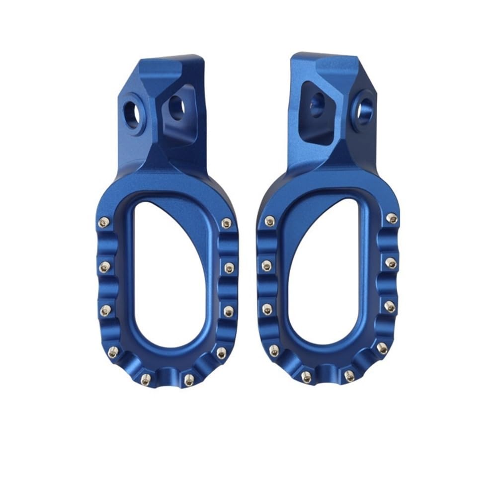 Pédales de moto tout-terrain avec grip maximal pour KTM 300 EXC et 450 XC-F en alu CNC